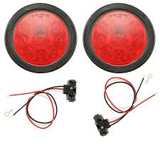 How to wire up a light and a one way switch. 4 Round Trailer Tail Light Kit Includes Two 4 Led Trailer Lights