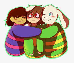 Undertale T-shirt Cartoon Product Clip Art Smile Boy - Chara X Frisk X  Asriel Transparent PNG - 777x677 - Free Download on NicePNG