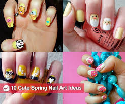 The coolest spring nail designs to try now. Cute Nail Art Ideas For Spring Popsugar Beauty