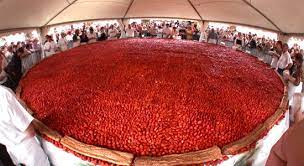 Maybe you would like to learn more about one of these? The Biggest Strawberry Tart In The World