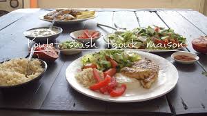 Poulet Shish Taouk Maison Recipe Shish Taouk Easy Weeknight Meals Lebanese Recipes