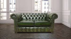 Shop the leather club chairs collection on chairish, home of the best vintage and used furniture, decor and art. 2 Seater Green Antique Leather Chesterfield Sofa Designersofas4u