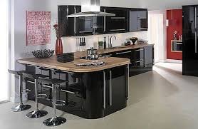 You can explore decorative panels in a range of colours and finishes too. Felton Gloss Black Kitchen Package 1