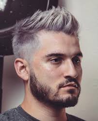 When Color And Texture Meet Behindthechair Btcbigshot Men17 Btconeshot Men17 Btconeshot Fad Grey Hair Men Men Hair Color Mens Hairstyles Short