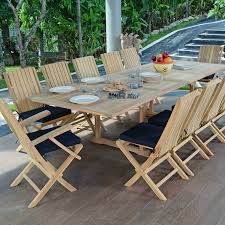 La communication s'est bien passée. Salon De Jardin Teck Ecograde Malaga 10 Chaises Et 2 Fauteuils
