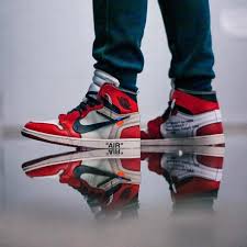 Jordan 1 Retro High Spider Man Origin Story Ps Nike Air Jordan 1 Retro High Og X Off White The Ten Ready Size 40 S D 45 Kualitas Premium Nike Shoes Outfits Nike Sneakers Outfit Fashion Shoes Sneakers