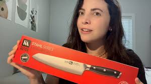 Klaus Meyer Stahl High Carbon Tri-ply Steel 8 inch Chef's Knife