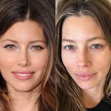 Nobody looks like this. Period. I have a lot of clients with truly  beautiful skin. But no one looks like this without makeup, filters, and  photoshop. Make your goal to have healthy