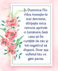 În fiecare an, cu o săptămână înainte de ziua paștelui, se serbează floriile, sărbătoarea florilor. Frumoase Imagini È™i Mesaje De Duminica Floriilor