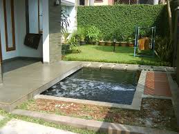 Desain Taman Depan Rumah Dengan Kolam Desain Rumah Modern