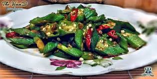 Lady finger recipe ingredients vegetable oil for frying 1/2 cup (bhindi) lady finger 400 grams. Simple Stir Fried Okra With Dried Shrimps Lady S Finger Cooking With Love Is Food For The Soul