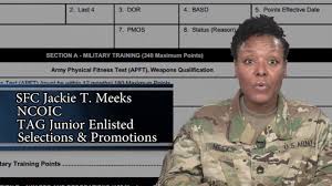 The new da form 3355 is now available to print. Promotion Point Worksheet Certification Training Youtube