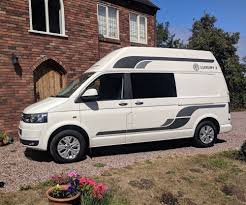 Ebay Bespoke Vw T5 Highline Camper Motorhome 2010 High Top Roof Lwb Vwcamper Vwbus Vw Vw T5 Vw Caravelle Ford Van