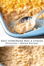 Truly The Best Homemade Mac And Cheese Recipe Ever As Stovetop Or Baked Macaroni A Mac And Cheese Homemade Best Homemade Mac And Cheese Recipe Mac And Cheese