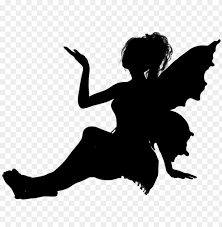 Fairy silhouette free fairy printables. Fairy10 Fairy Silhouettes Crafts Printable Fairy Silhouette Png Image With Transparent Background Toppng