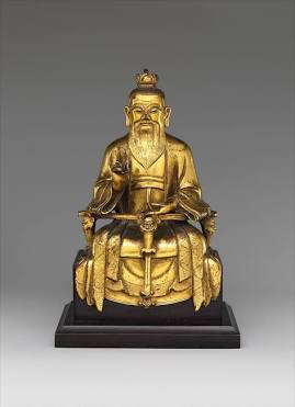Chen Yanqing - Daoist immortal Laozi - China - Ming dynasty (1368 ...