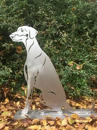 Rostfigur Edelrost Gartenfigur Dobermann Hund Terma Stahldesign De Edelrost Gartenfiguren Dobermann