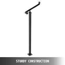 Fiberon havenview / cityside 6 ft. Outdoor Stair Railing Step Handrail Steel Rail For Outdoor Porch One Two Step Ebay