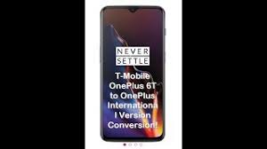 With that said, if you own a oneplus 7 and you . T Mobile 6t To Global Model Conversion Without Unlocked Bootloader Sim Unlock Page 28 Oneplus Community