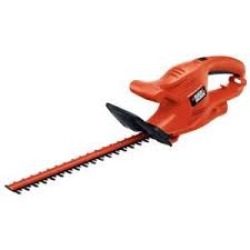 Black And Decker Electric Hedge Trimmer Parts Black Decker 17 In 3 2 Amp Corded Electric Hedge Trimmer Tr117 Hedges Best Riding Lawn Mower Yard Tools