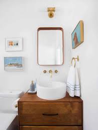 19 bathroom vanity white wall mount cabinet glass sink faucet drain combo ptrap. 68 Readymade Bath Vanities Emily Henderson