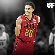 Trae young nutmegs will barton, stares down. Wallpaper Trae Young Kolpaper Awesome Free Hd Wallpapers