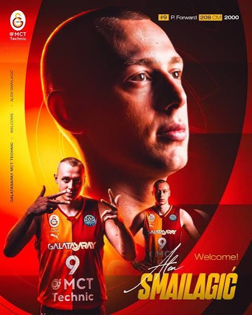 Galatasaray'da Uzun Kollu Bir Güç: Alen Smailagic Kimdir?