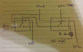These differences in the two types of relays result in advantages and disadvantages with each system. Two Relays For Drl On A Car Electrical Engineering Stack Exchange