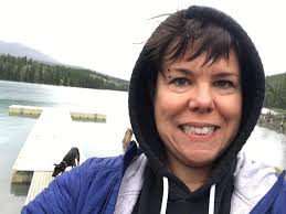 Victoria Ryan swimming in Chadburn lake yesterday!