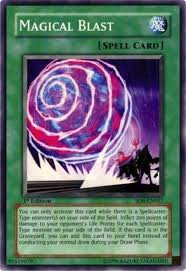 Yugioh Structure Deck Spellcasters Judgment Single Card Common Magical Blast Sd6 En017 Toywiz Yugioh Yugioh Cards Magical
