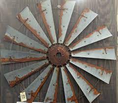 Our windmill wall decor is the perfect centerpiece for any space. Large Real Windmill Decor 47 Inch Windmill Wall Art Farmhouse Etsy Outdoor Wall Decor Windmill Decor Outdoor Wall Decor Large