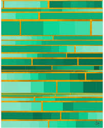 The hex codes can be found underneath each of the color swatches. Creative Gallery Color Palette Yellow Outline Aqua Green Abstract 20 X 24 Acrylic Wall Art Print Reviews Wall Art Macy S