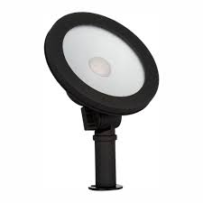 Hampton Bay Low Voltage 50 Watt Equivalent Black Outdoor Integrated Led Landscape Wall Wash Light Iwh5101l The Home Depot