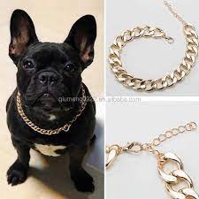 Save 5% with coupon (some sizes/colors) $4.99 shipping. Small Dog Snack Chain Teddy French Bulldog Necklace Silvery Golden Pet Accessories Dogs Collar Buy Dog Collar Pet Decoration Necklace Pet Accessories Product On Alibaba Com