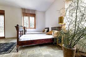 This home flooring pros guide lists the most popular bedroom flooring choices. Unique Bedroom Flooring Idea Stone Tiles Conestoga Tile