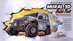 Kumpulan modifikasi mobil pick up keren terbaru via modifikasiterbaru2017.blogspot.com. Konsep 3d Mural Painting Youtube