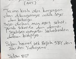 Surat ucapan terima kasih untuk mantan. Bikin Adem Ucapan Terimakasih Ahy Ke Ahok Dan Ajakan Dukung Anies Merahputih