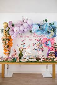 But they can still make for some tasty party food ideas! Alice In Wonderland Kids Birthday Party 100 Layer Cake