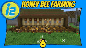 Honey Bee Farming 6 Infiniverse 2 0 Minecraft Bedrock Edition Mcpe In 2020 Minecraft Blueprints Honey Bee Farming Minecraft