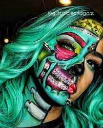 Pop art zombie makeup tutorial | melania yaneva. Swarovski Inspired Pop Art Zombie Swarovski Bling Makeup Popartzombie Zombie Glam Halloween Costumes Makeup Halloween Makeup Halloween Makeup Inspiration