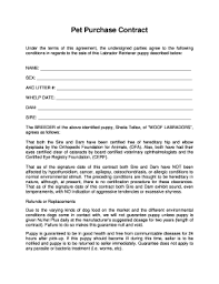I am aware that my deposit amount of $. 20 Printable Puppy Purchase Agreement Forms And Templates Fillable Samples In Pdf Word To Download Pdffiller