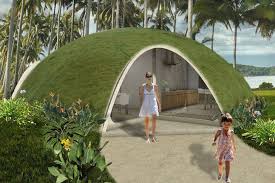 Idee Par Gregory Dexpert Sur Domes Maison Dome Amenagement Exterieur Exterieur
