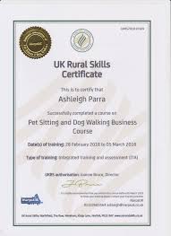 Professional dog walkers association, laurencekirk. Narpsuk Pet Sitting And Dog Walking Courses