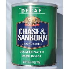 Reviewed in the united states on february 22, 2017. Chase And Sanborn Decaffeinated Dark Roast Ground Coffee 3 Lb Tin Walmart Com Walmart Com