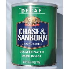 Shop our latest collection of coffee & coffee capsules at costco.co.uk. Chase And Sanborn Decaffeinated Dark Roast Ground Coffee 3 Lb Tin Walmart Com Walmart Com