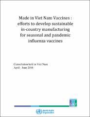 Influenza was detected in 14% of the subjects, with 89.8% influenza a and 10.2% influenza b. Made In Viet Nam Vaccines Efforts To Develop Sustainable In Country Manufacturing For Seasonal And Pandemic Influenza Vacc