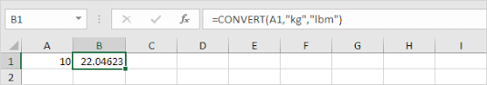 Check spelling or type a new query. Kg To Lbs In Excel Easy Excel Converter