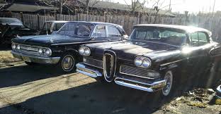 Image result for Black 1958 Edsel