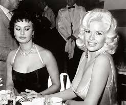 Sofia scicolone, sofia villani scicolone, sophia lazzaro. The Story Behind The Infamous Sophia Loren And Jayne Mansfield Photo 1957 Rare Historical Photos