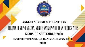 0%0% found this document useful, mark this document as useful. Angkat Sumpah Pelantikan D Iii Keperawatan Kebidanan Profesi Ners Itekes Bali 2020 Youtube